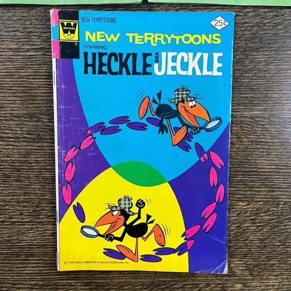 Whitman Publishing Lot of 3 Heckle and Jeckle Vintage Comics 1970s - Picture 6 of 12